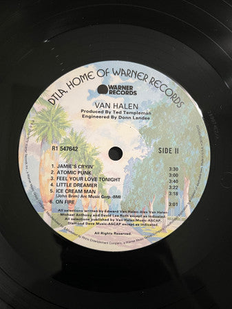 Van Halen : Van Halen (LP, Album, RE, RM)