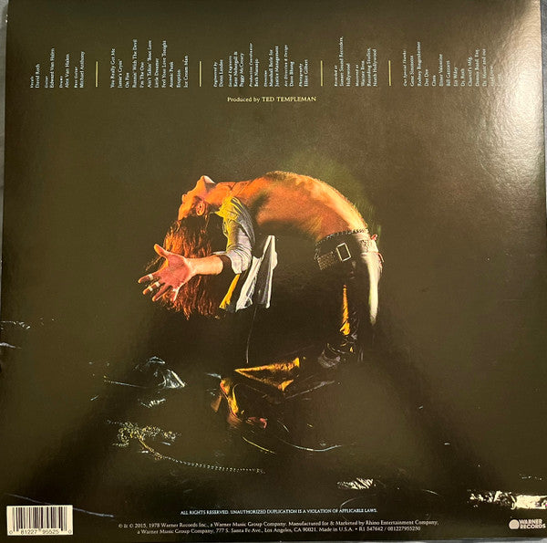 Van Halen : Van Halen (LP, Album, RE, RM)