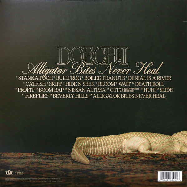 Doechii : Alligator Bites Never Heal (LP, Album, RE)