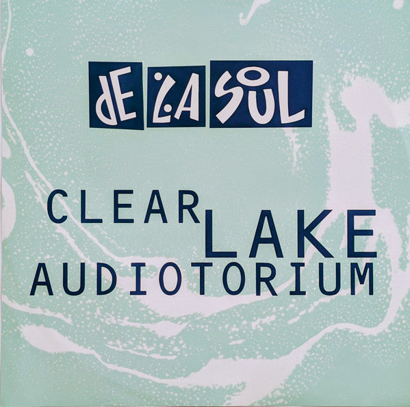 De La Soul : Clear Lake Audiotorium (12", EP, Ltd, RE, RP, Cle)