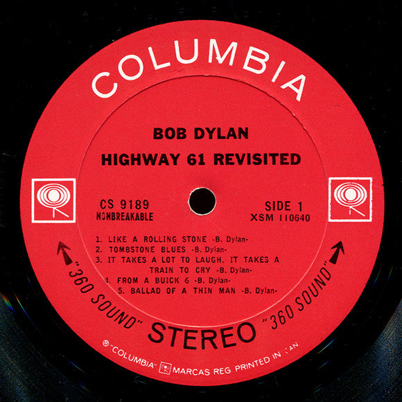 Bob Dylan : Highway 61 Revisited (LP, Album)