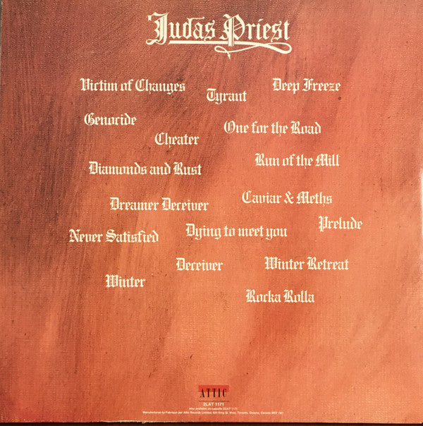 Judas Priest : Hero, Hero (2xLP, Comp)