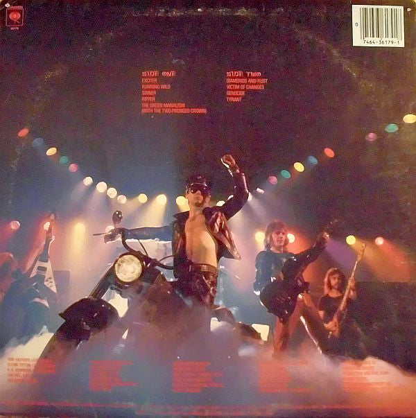 Judas Priest : Unleashed In The East (Live In Japan) (LP, Album)