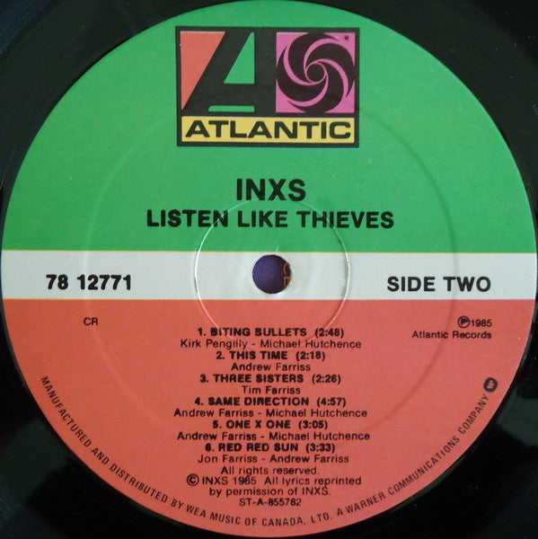 INXS : Listen Like Thieves (LP, Album)