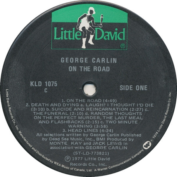 George Carlin : On The Road (LP, Album)