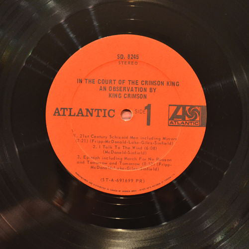 King Crimson : In The Court Of The Crimson King (An Observation By King Crimson) (LP, Album, Gat)