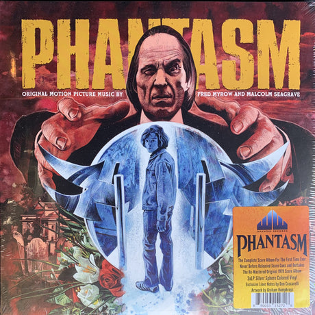 Fred Myrow And Malcolm Seagrave : Phantasm (Original Motion Picture Music) (LP, Album, Gre + LP, Gre + LP, Album, RE, RM, Gre)