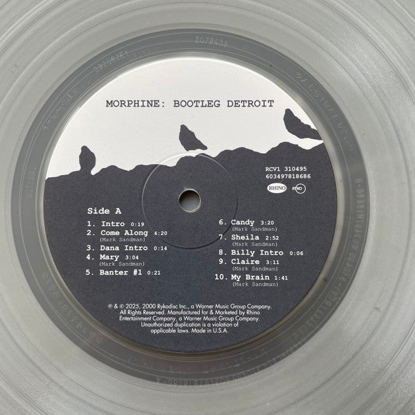 Morphine (2) : Bootleg Detroit (LP, Album, RSD, RE)
