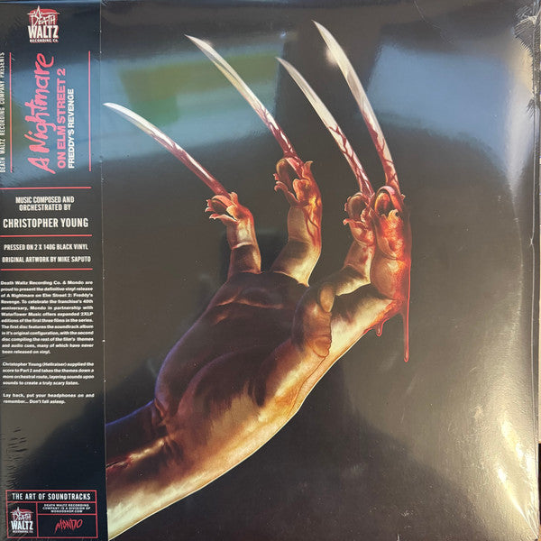 Christopher Young : A Nightmare On Elm Street 2: Freddy's Revenge (Original Motion Picture Soundtrack) (2xLP, Album, RE, Bla)
