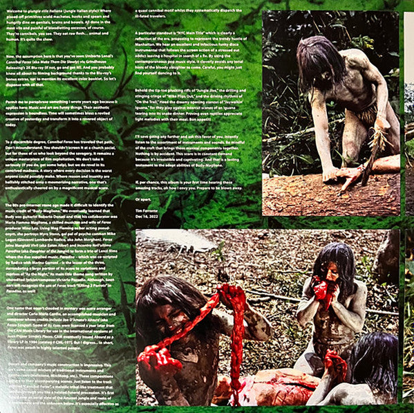 Budy Maglione : Cannibal Ferox (The Original Motion Picture Soundtrack) (LP, Album, RSD, Ltd, RM, Cle)
