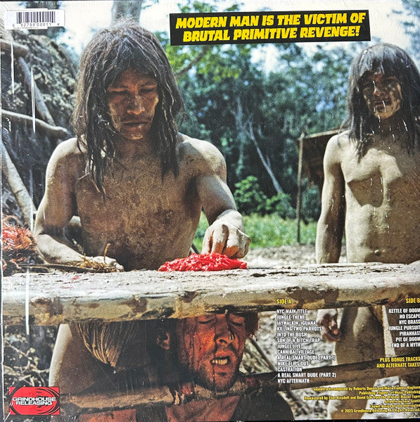 Budy Maglione : Cannibal Ferox (The Original Motion Picture Soundtrack) (LP, Album, RSD, Ltd, RM, Cle)