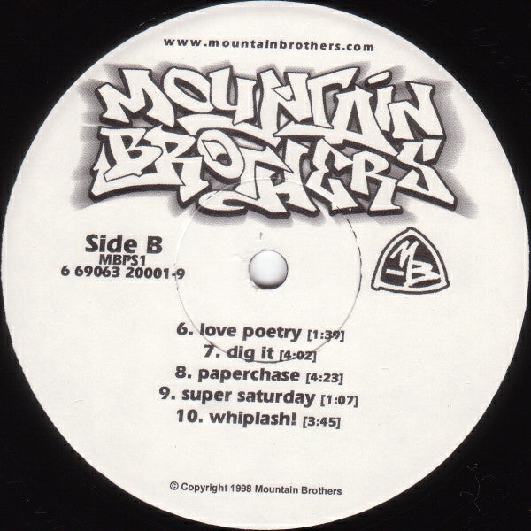 Mountain Brothers : Self: Volume I (2xLP, Album)