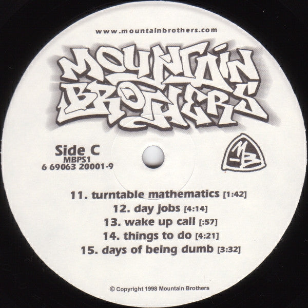 Mountain Brothers : Self: Volume I (2xLP, Album)