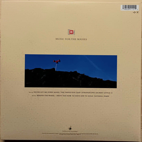 Depeche Mode : Music For The Masses (LP, Album, RE, RM, Gat)