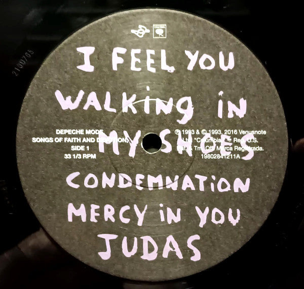 Depeche Mode : Songs Of Faith And Devotion (LP, Album, RE, RM)