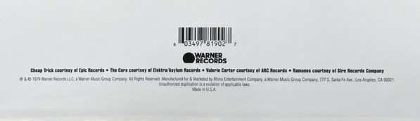 Various : Over The Edge (Original Sound Track) (LP, RSD, Comp, RE, Blu)