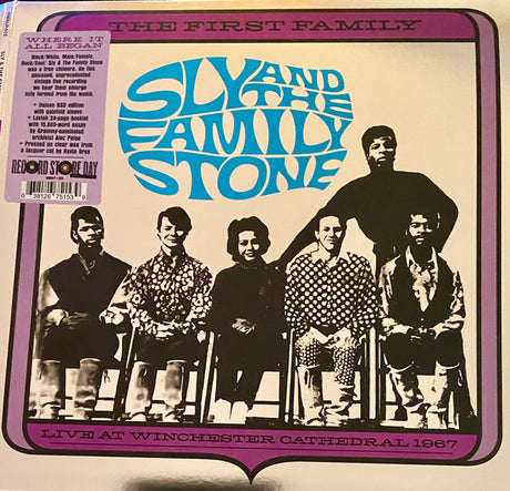Sly & The Family Stone : The First Family: Live At Winchester Cathedral 1967 (LP, RSD, Dlx, cle)