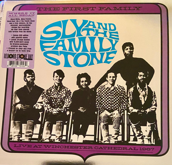 Sly & The Family Stone : The First Family: Live At Winchester Cathedral 1967 (LP, RSD, Dlx, cle)