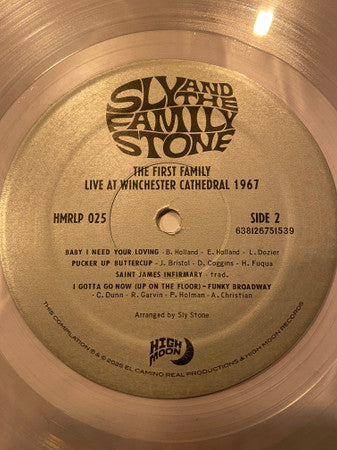 Sly & The Family Stone : The First Family: Live At Winchester Cathedral 1967 (LP, RSD, Dlx, cle)