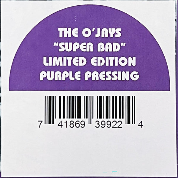 The O'Jays : Super Bad (LP, Album, RSD, Ltd, RE, Pur)