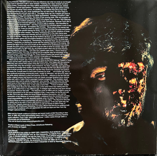 Mitch Yuspeh & Ira Yuspeh : 7 Doors Of Death (Original Motion Picture Soundtrack) (LP, Album, RSD, Ltd, RM, Red)