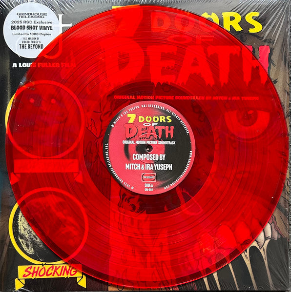 Mitch Yuspeh & Ira Yuspeh : 7 Doors Of Death (Original Motion Picture Soundtrack) (LP, Album, RSD, Ltd, RM, Red)