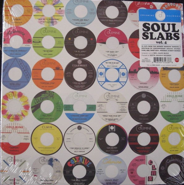 Various : Soul Slabs Vol. 4 (2xLP, RSD, Comp, Ltd, Red)
