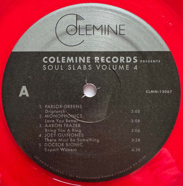 Various : Soul Slabs Vol. 4 (2xLP, RSD, Comp, Ltd, Red)