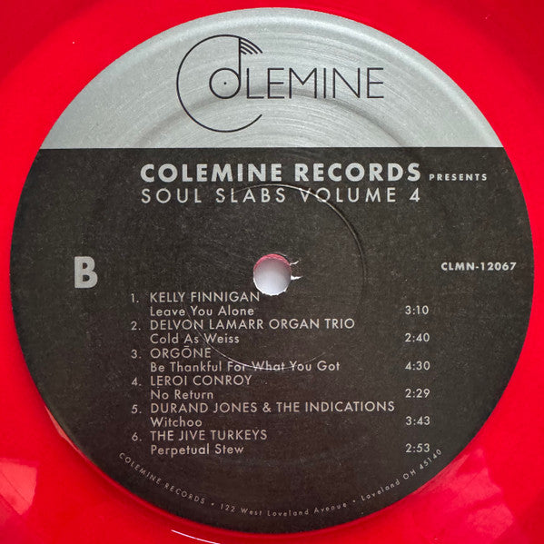 Various : Soul Slabs Vol. 4 (2xLP, RSD, Comp, Ltd, Red)