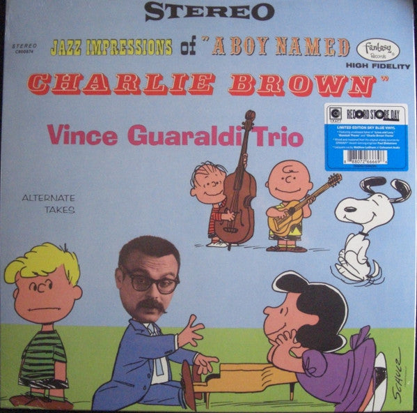 Vince Guaraldi Trio : Jazz Impressions Of "A Boy Named Charlie Brown" (Alternate Takes) (LP, Album, RSD, Ltd, RE, Sky)