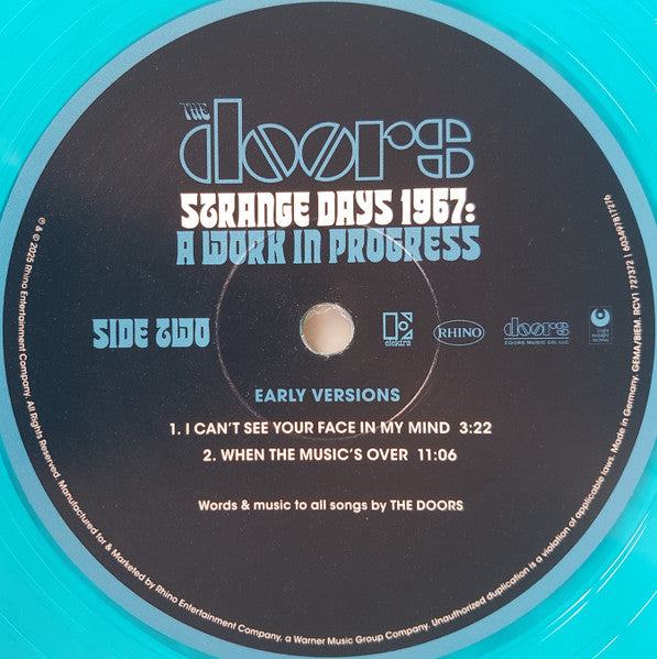 The Doors : Strange Days 1967: A Work In Progress (LP, Album, RSD, Ltd, Num, Tra)