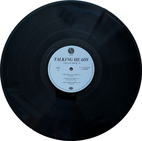 Talking Heads : Live On Tour '78 (2xLP, RSD, Ltd, RM)