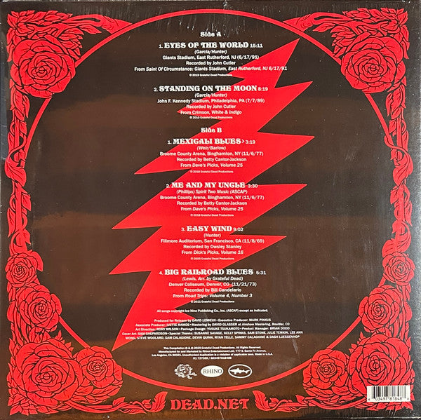 The Grateful Dead : On A Back Porch, Vol. 1 (LP, RSD, Comp, Ltd, 180)