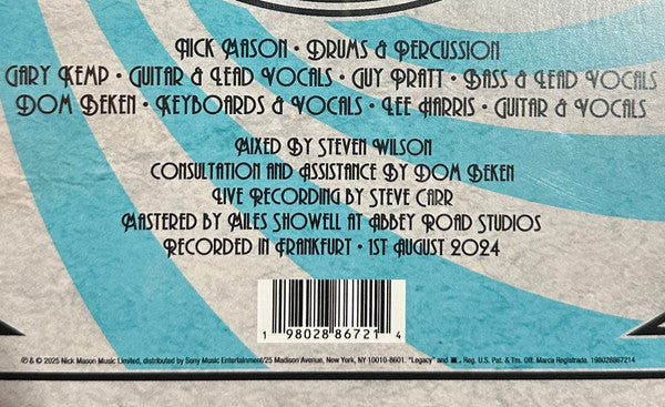 Nick Mason's Saucerful Of Secrets : Echoes (Live) (12", S/Sided, RSD, Etch)