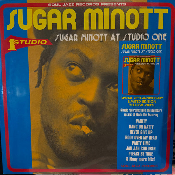Sugar Minott : Sugar Minott At Studio One (2xLP, Comp, RE, Yel)
