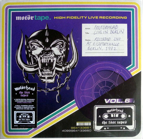 Motörhead : The Löst Tapes Vol. 6 (Live In Berlin) (2xLP, Album, RSD, Ltd, Pur)