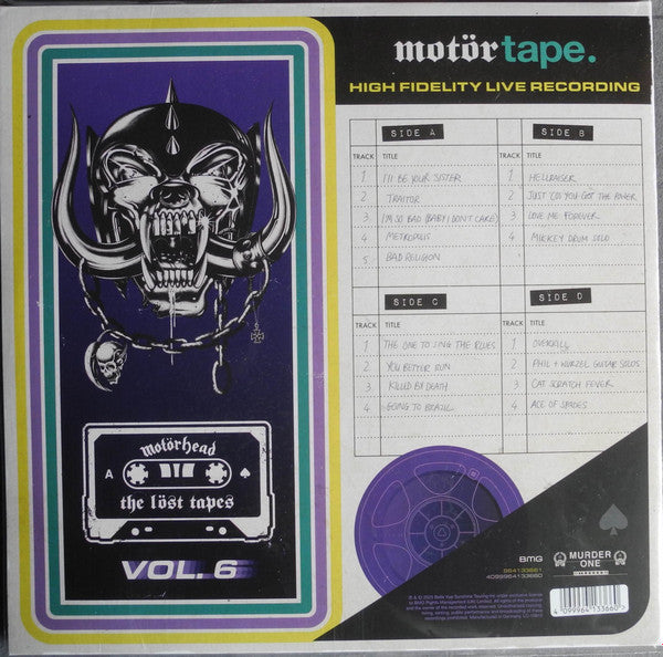 Motörhead : The Löst Tapes Vol. 6 (Live In Berlin) (2xLP, Album, RSD, Ltd, Pur)