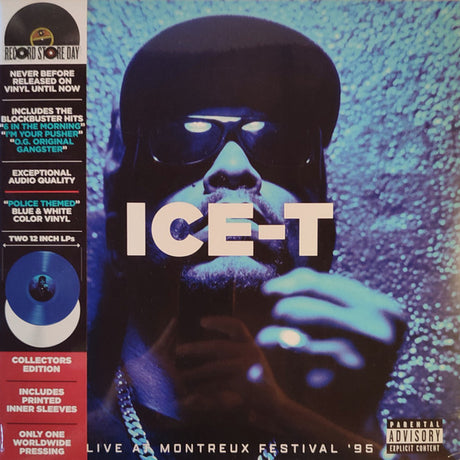Ice-T : Live At Montreux Festival '95 (LP, Album, RSD, Ltd, Blu + LP, Album, RSD, Ltd, Wh)