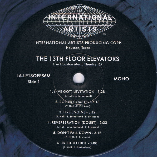 13th Floor Elevators : Live Houston Music Theatre '67 (LP, Album, RSD, Ltd, Tra)