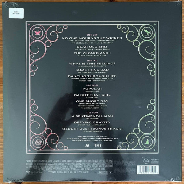 Stephen Schwartz : Wicked (The Soundtrack) (LP, Gre + LP, Pin + Album, RSD, Ltd, Num, RE)