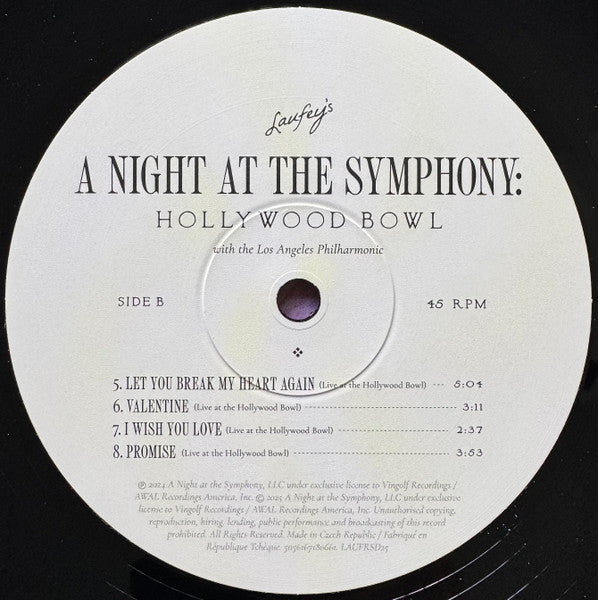 Laufey (2), Los Angeles Philharmonic Orchestra : A Night at the Symphony: Hollywood Bowl (2xLP, RSD, Ltd)