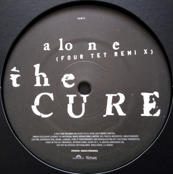 The Cure : Alone (Four Tet Remix) (12", S/Sided, RSD, Single, Ltd)