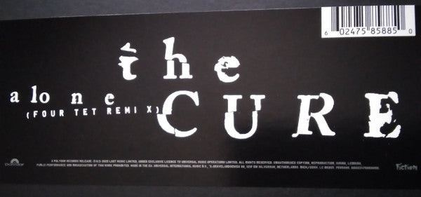 The Cure : Alone (Four Tet Remix) (12", S/Sided, RSD, Single, Ltd)