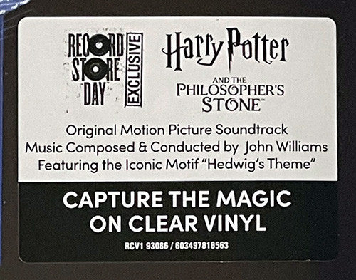 John Williams (4) : Harry Potter And The Philosopher's Stone (Original Motion Picture Soundtrack) (2xLP, Album, RSD, Ltd, Cle)