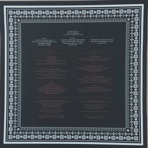 Duran Duran : Danse Macabre De Luxe Zoetrope (Bonus LP) (LP, Album, RSD, Dlx, Pic)