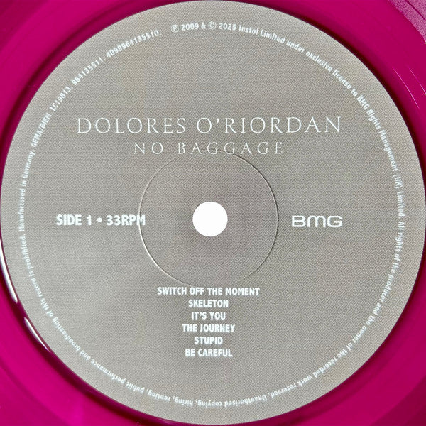 Dolores O'Riordan : No Baggage (LP, Album, RSD, Ltd, Vio)