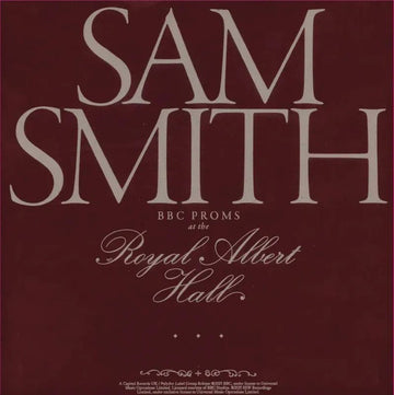 Sam Smith (12) : BBC Proms At The Royal Albert Hall (2xLP, RSD, Ltd, Liv)