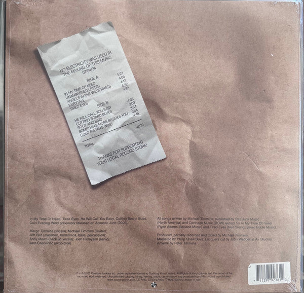 Cowboy Junkies : More Acoustic Junk (LP, RSD, Ltd, 180)