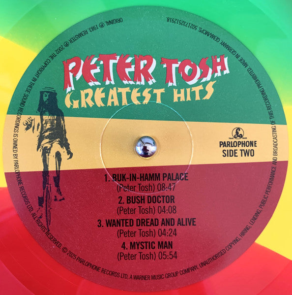 Peter Tosh : Greatest Hits (LP, Album, RSD, Comp, Ltd, RE, Tri)