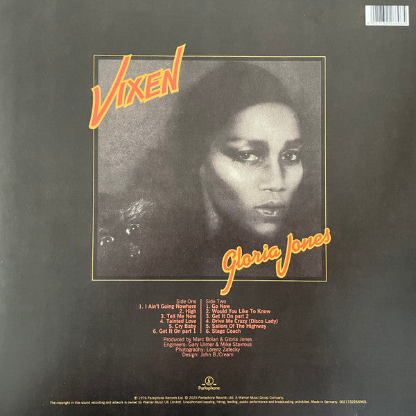 Gloria Jones : Vixen (LP, Album)